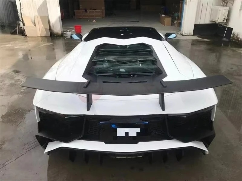 SV Style Carbon Fiber Rear Spoiler for Aventador GT Wing